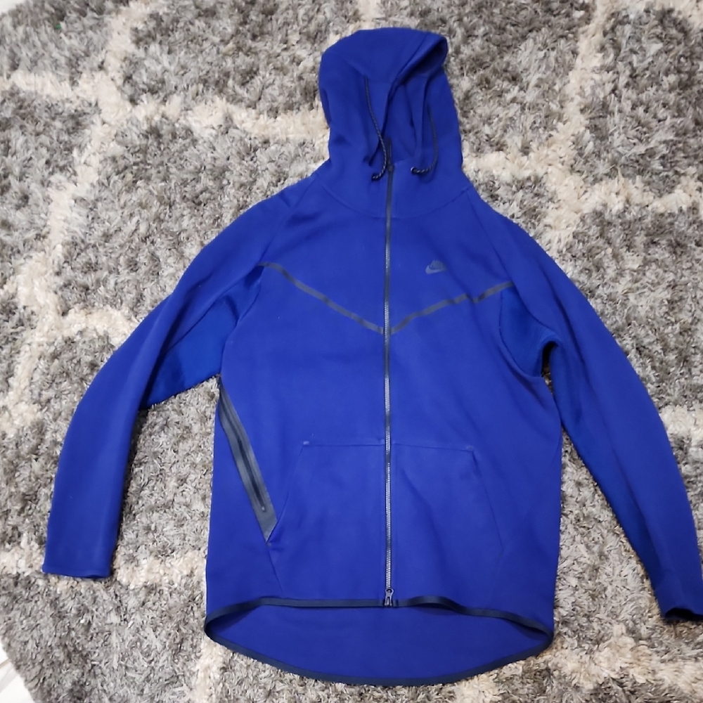 Nike Sportswear Tech Fleece Full-Zip Windrunner – Game Royal Blue